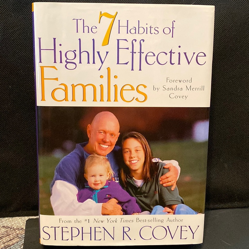 The 7 Habits of Highly Effective Families: Stephen Covey (1997) Hardcover used